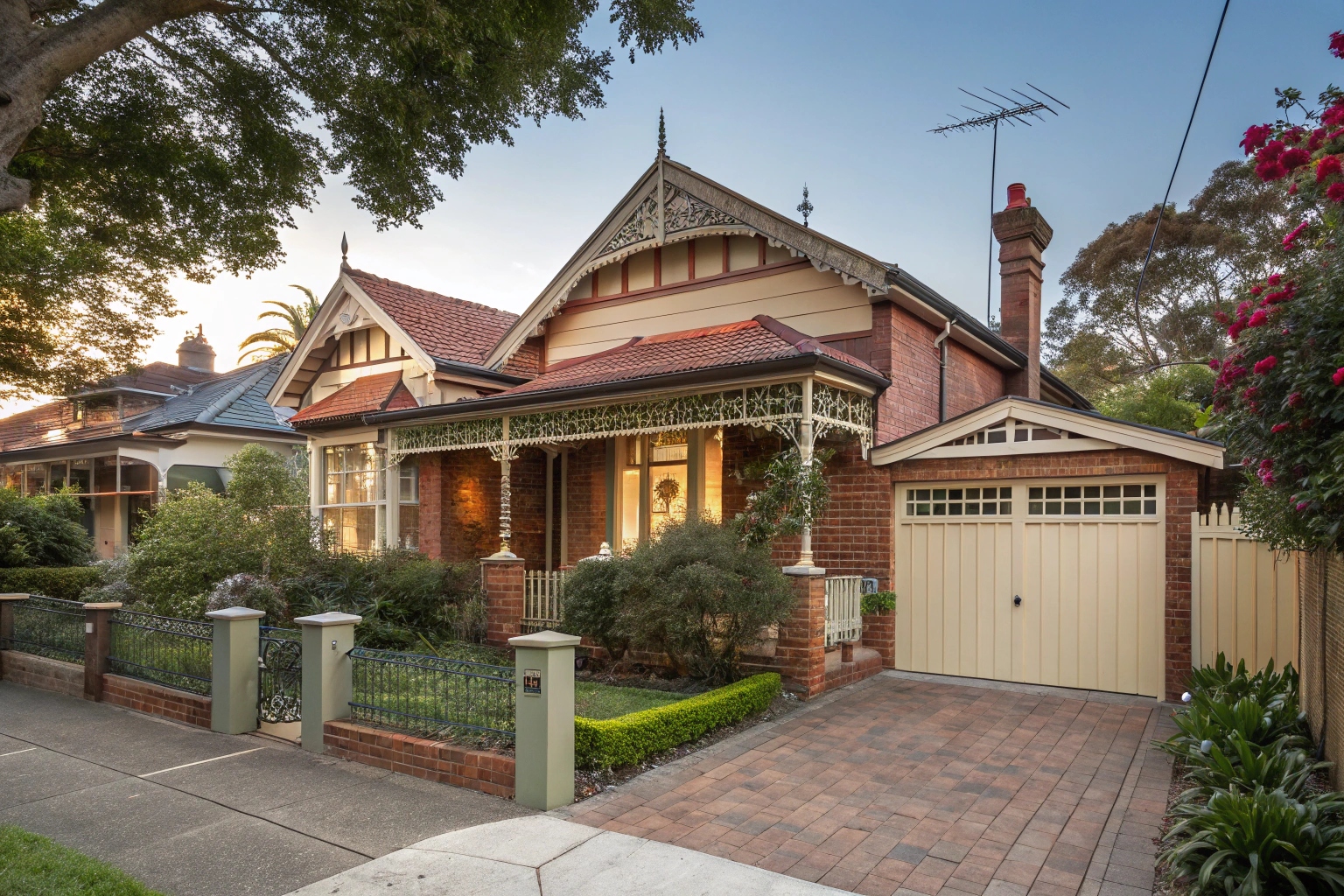 Heritage federation home in Mangerton suitable for epoxy garage flooring upgrade